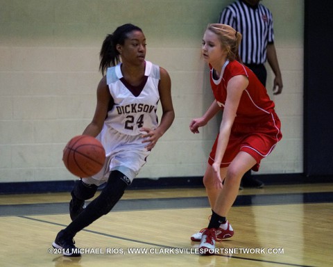 Dickson Middle Girl's Basketball gets 39-34 win over Kenwood in 1-AAA Basketball championship game.