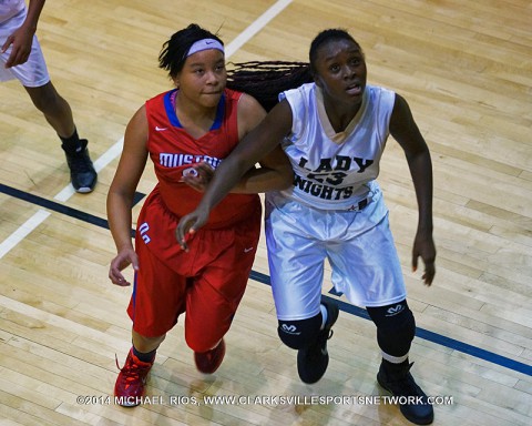 Kenwood Middle School Girl's Basketball beat New Providence Thursday night.