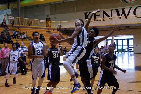 Northeast Middle School Boy's Basketball gets 51-50 overtime win over Kenwood Monday night.