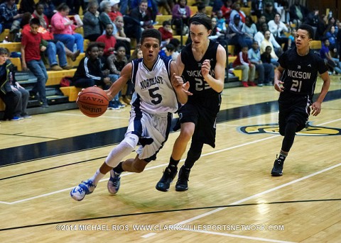 Northeast Middle Boy's Basketball comes away with 34-21 win over Dickson to win 1-AAA Basketball Tournament.