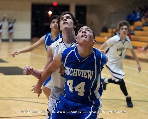 Richview Middle School Boy's Basketball loses 46-24 to Dickson Middle. Richview Middle School Boy's Basketball loses 46-24 to Dickson Middle.