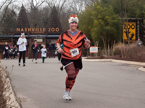 Zoo Run Run at  Zoo Entrance. (Amiee Stubbs)