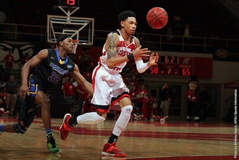 Austin Peay Men's Basketball loses to Murray State 89-54. (APSU Sports Information)