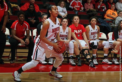 Austin Peay Women's Basketball drops game to UT Martin 71-61, Wednesday night. (APSU Sports Information)