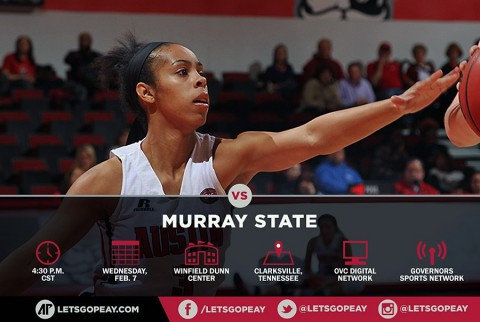 Austin Peay Lady Govs Basketball to play OVC rival Murray State, Saturday. (APSU Sports Information)