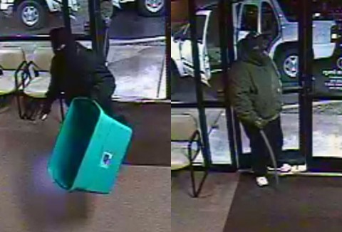 If you can identify the two suspects in this photo, please call etective Lifsey at 931.648.0656 Ext. 5298 or the CrimeStoppers TIPS Hotline at 931.645.TIPS (8477). If you can identify the two suspects in this photo, please call etective Lifsey at 931.648.0656 Ext. 5298 or the CrimeStoppers TIPS Hotline at 931.645.TIPS (8477).
