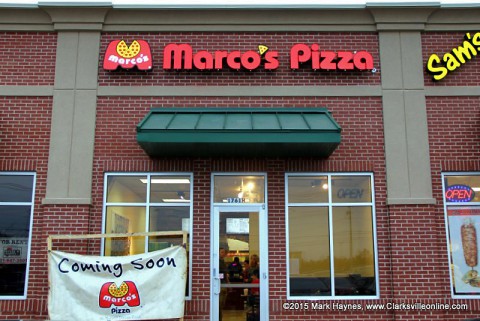 Marco's Pizza located at 1761 Tiny Town Road, Clarksville.