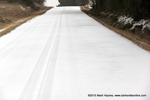 Road conditions are still horrible in Clarksville-Montgomery County.