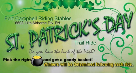 2015 Fort Campbell MWR St. Paddys Day Trail Ride