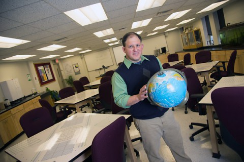 APSU graduate David Kennedy (’12). (Beth Liggett/APSU)