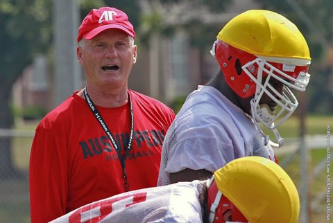 Austin Peay Football Spring Practice.  (APSU Sports Information)