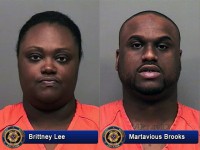 Brittney Lee and Martavious Brooks