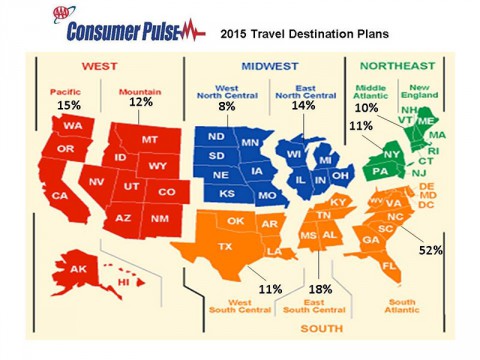 Consumer Pulse - 2015 Travel Destination Plans