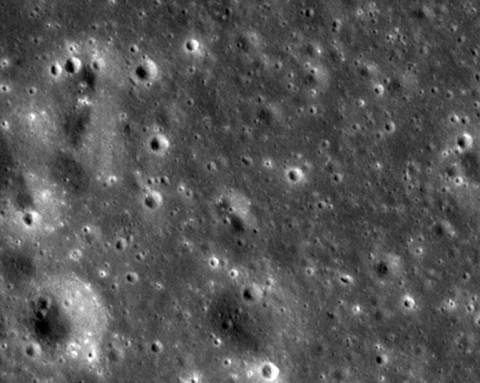 This image was taken by  NASA's Lunar Reconnaissance Orbiter on February 12th, 2012. (NASA/Goddard Space Flight Center/Arizona State University)
