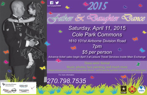 2015 MWR Father and Daughter Dance