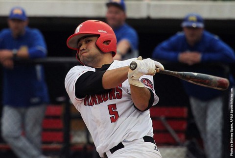 Austin Peay Baseball's Alex Robles had two hits against Moreehead State. (APSU Sports Information)