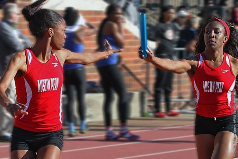 Austin Peay Lady Govs Track and Field. (APSU Sports Information)