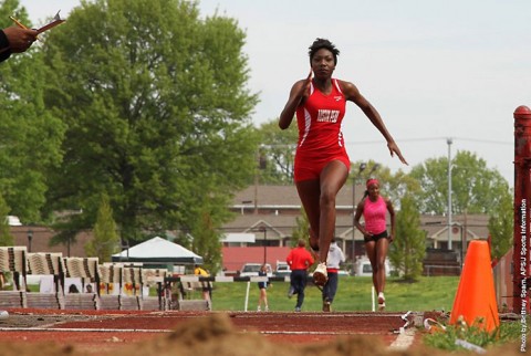 Austin Peay Women's Track and Field sophomore jumper Kaylnn Pitts. (APSU Sports Information)