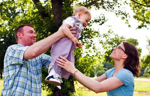 March of Dimes Nashville Ambassador Family is the Wrathers.