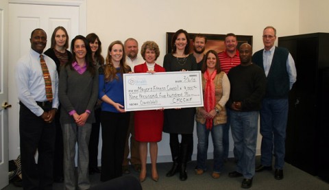 Members of the Mayor’s Fitness Council are Greg Fryer, Anne Black, Robyn, Kocurek, Janet Haase, Jaclyn Beaty, Obee Obryant, Mayor Kim McMillan, Sarah Schwartz (Community Health Foundation) Dale Brown, Melissa Gomez, Brad Workman, David Davenport, and Bill Harpel. Members not pictured: Lauren Wilkinson, Ken Gilman, and Angelique Greer.