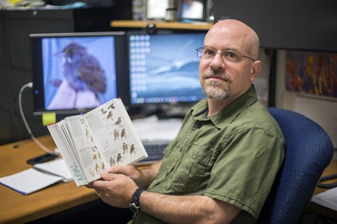 Austin Peay biology professor Dr. Stefan Woltmann was cited in National Geographic Magazine, along with APSU, for his work in Deep Water Horizon cleanup in the Gulf of Mexico. (Beth Liggett, APSU)