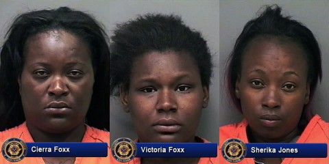 Cierra Foxx, Victoria Foxx and Sherika Jones