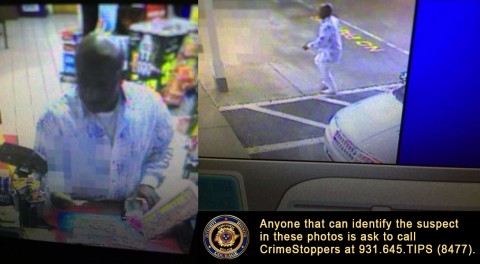 Clarksville Police are looking to identify the suspect in these photos.