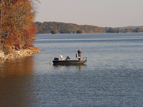 Fishing at Land Between the Lakes. (LBL Photo)