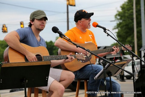 The Back Lot Pickers, Donald Greene and Lucian Greene.