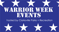 Clarksville parks and Recreation's Warrior Week Events