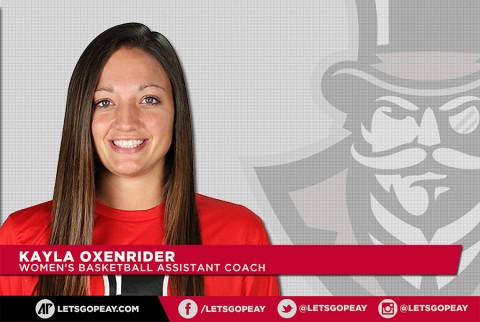 Austin Peay State University Women's Baskeball assistant coach Kayla Oxenrider. (APSU Sports Information)