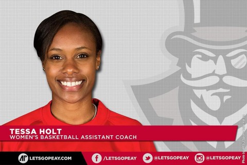 Austin Peay State University women's basketball coaching staff adds Tessah Holt. (APSU Sports Information)