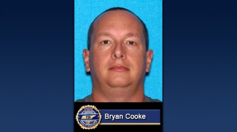 Bryan Cooke placed on TBI's Top Ten Most Wanted List.