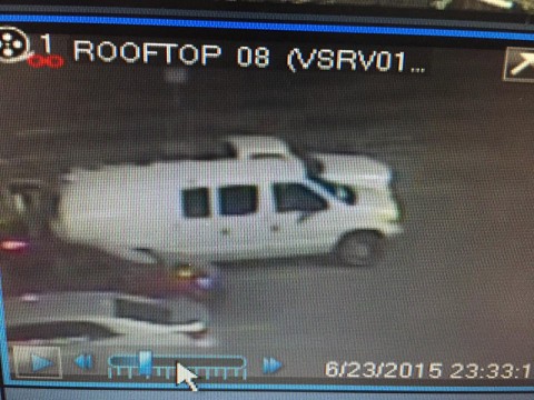 Burglary Suspect’s White Van.