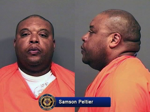 Samson Peltier was arrested for reckless endangerment Thursday night in Clarksville, TN.