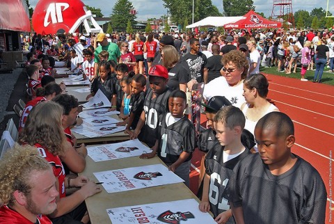 Austin Peay State University Fan Day was held Sunday. (APSU Sports Information)