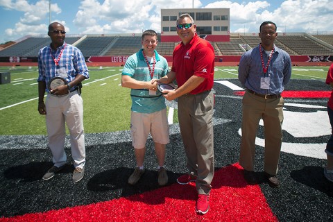 Athletes compete in the 2015 APSU Governors Games Powered by CrossFit Clarksville on Saturday, August 1st, 2015. (Cassidy Graves) 