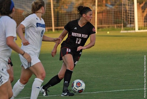 Austin Peay Lady Govs Soccer. (APSU Sports Information)