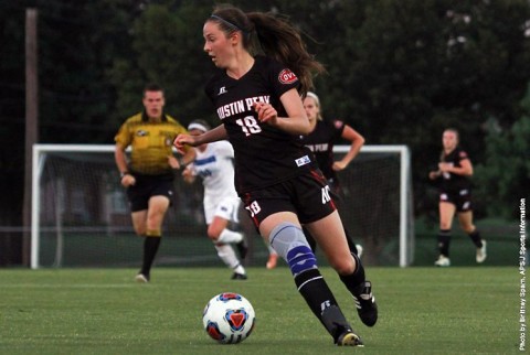 Austin Peay Women's Soccer gets first win of the season. (APSU Sports Information)