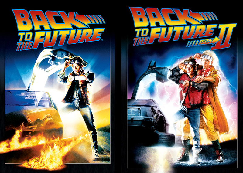 Back to the Future and Back to the Future Part 2 playing this Saturday at Movies in the Park.