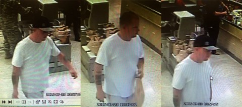 If anyone can identify the suspect in these photos, please call Detective Rushing at 931.648.0656 Ext 5383 or the CrimeStoppers TIPS Hotline at 931.645.TIPS (8477).