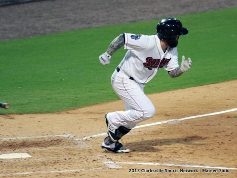 Nashville Sounds rip off 14 hits against the Omaha Storm Chasers Saturday night.