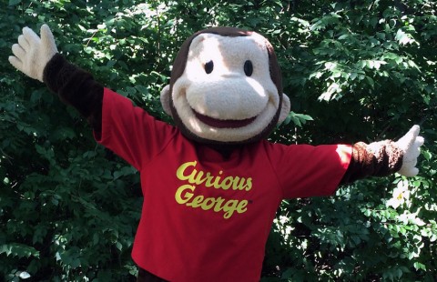 Meet Curious George this Sunday at the Nashville Zoo.