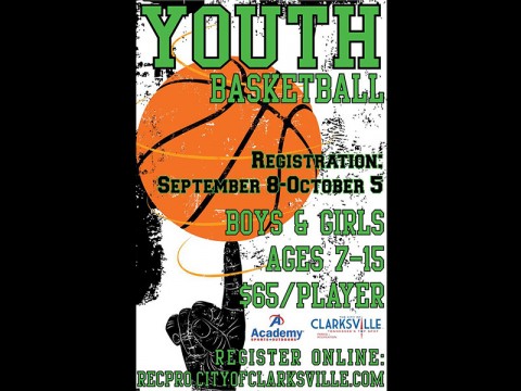 Youth Basketball League registration going on now.