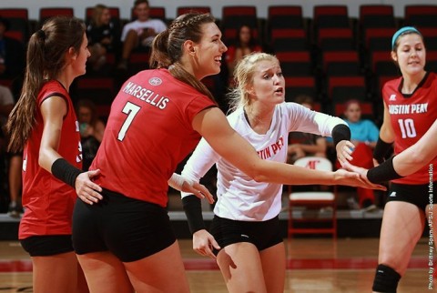 Austin Peay Women's Volleyball. (APSU Sports Information)