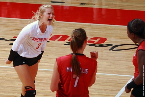 Austin Peay Women's Volleyball. (APSU Sports Information)