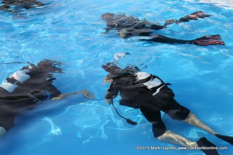 Try scuba diving at Riverfest today.