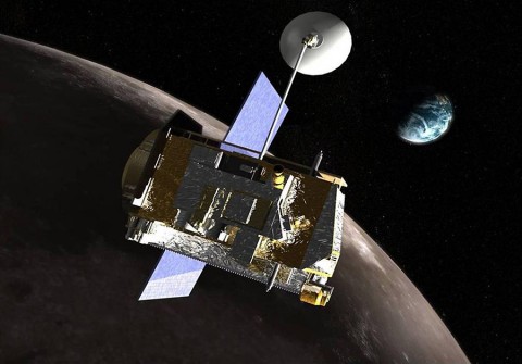 Artist's rendering of LRO spacecraft. (NASA)