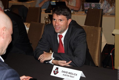 Austin Peay Women's Basketball head coach David Midlick. (APSU Sports Information)