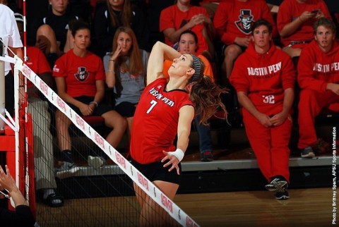 Austin Peay Women's Volleyball. (APSU Sports Information)